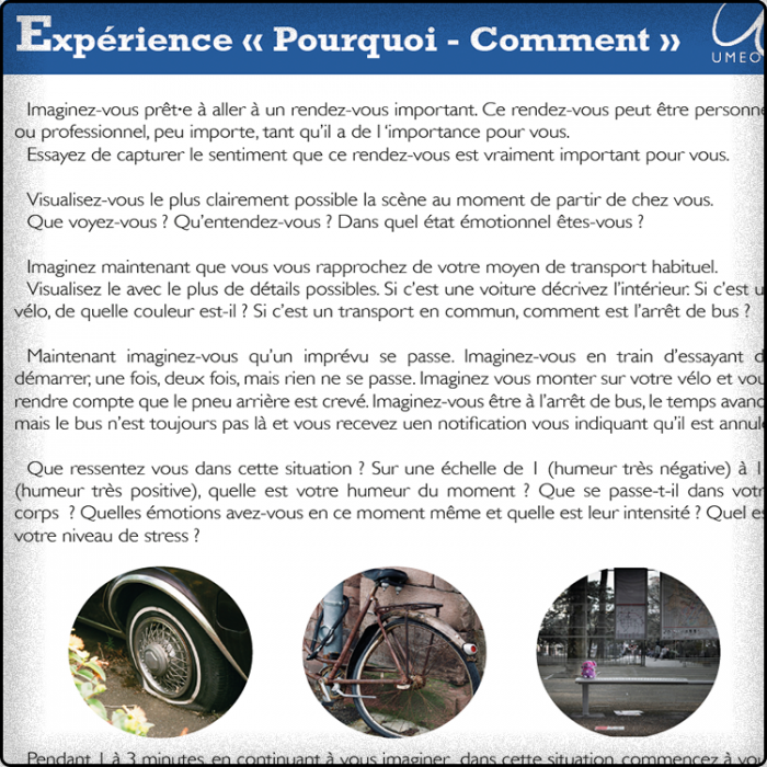 Expérience "Pourquoi-Comment"